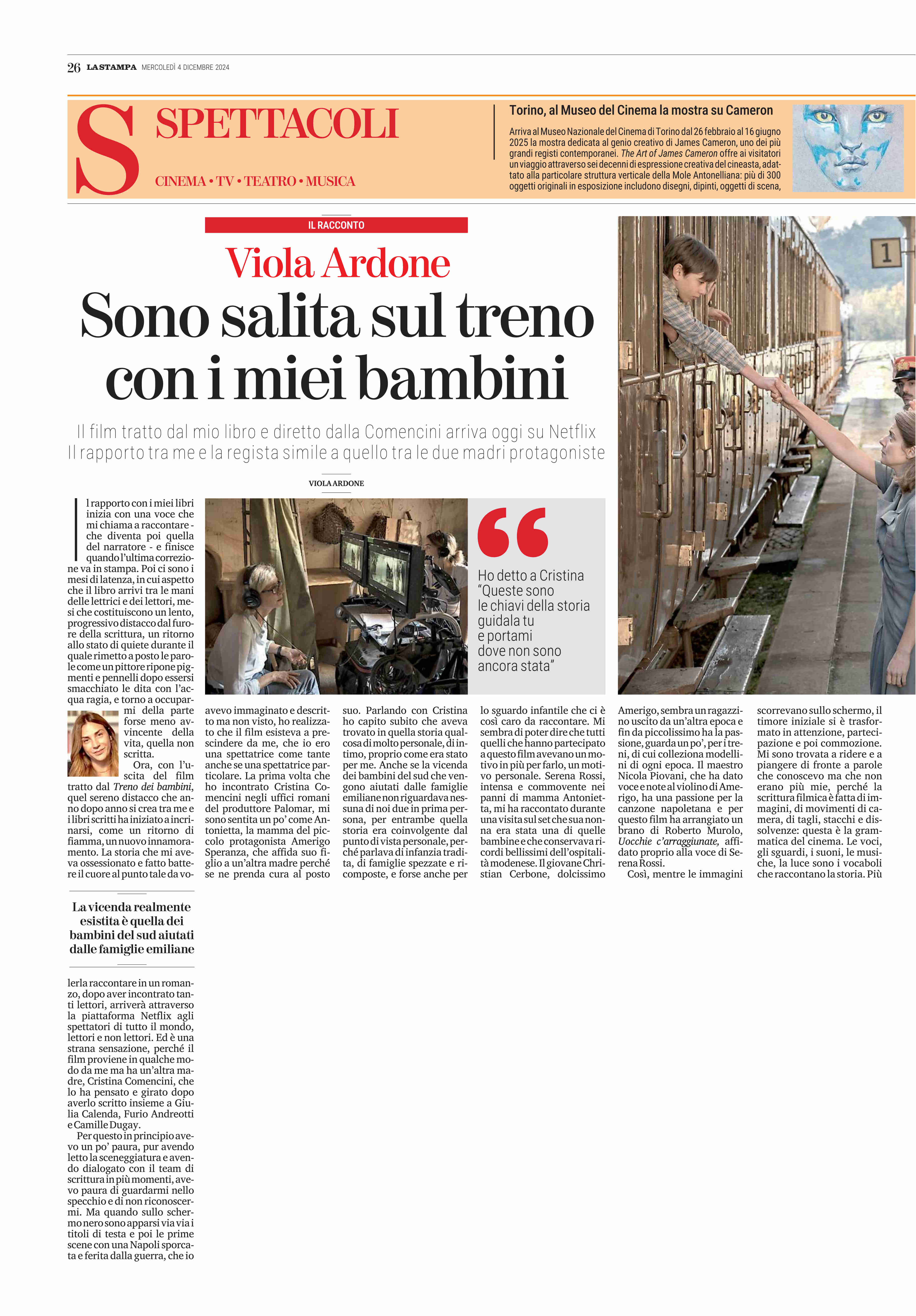 La Stampa 04 Dicembre 2024