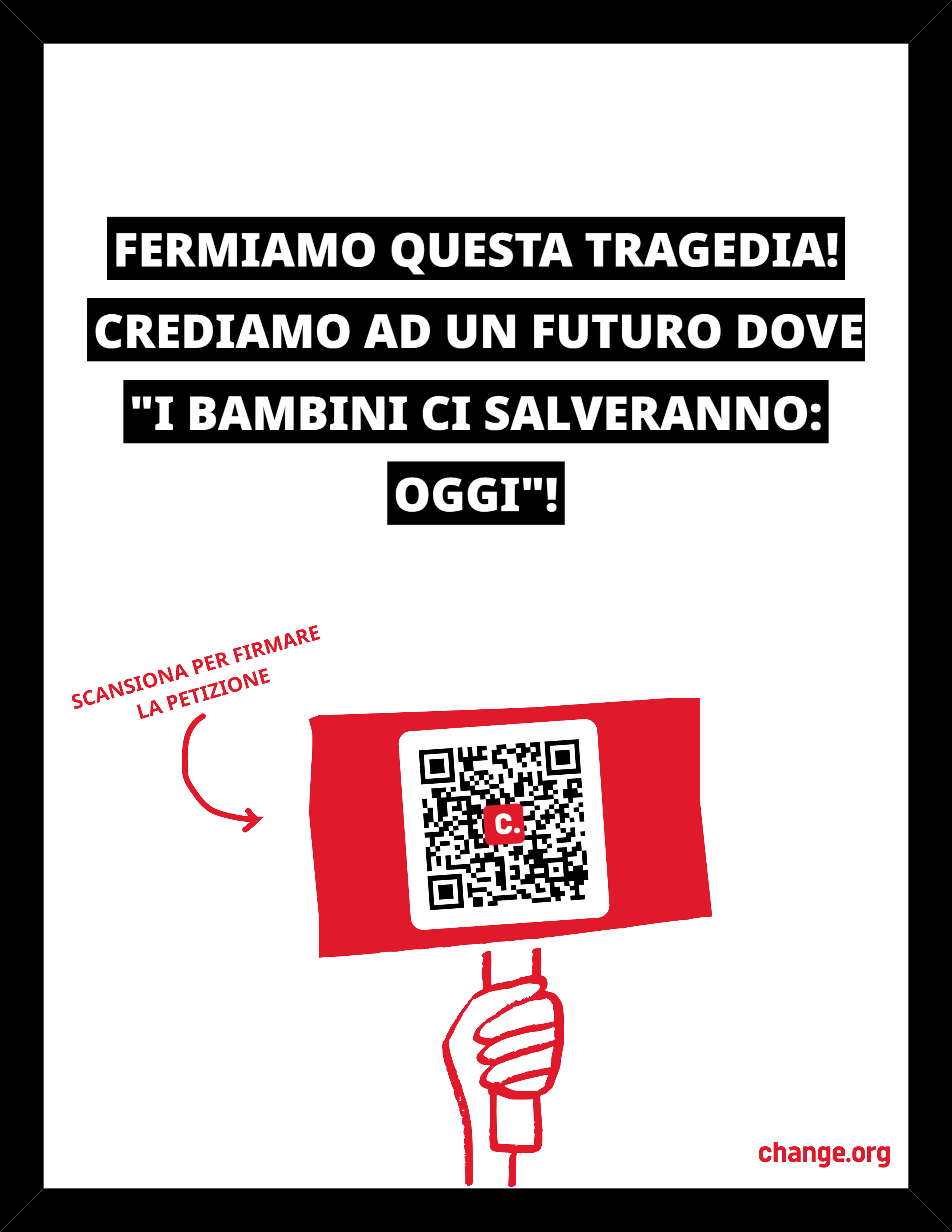 petizione flyer b